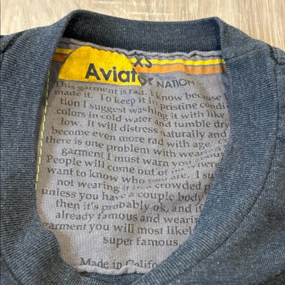 Aviator Nation Lightening Bolt Boyfriend Tee - Picture 9 of 14